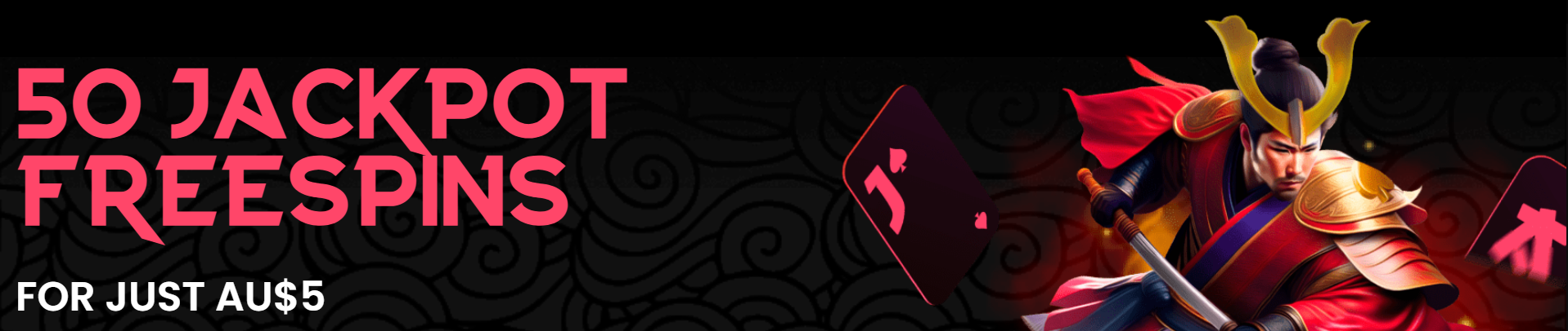 Spin Samurai Casino Mobile Interface Screenshot